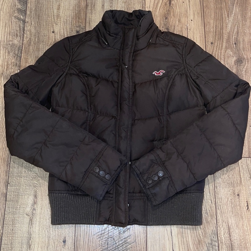 Brown Hollister Jacket